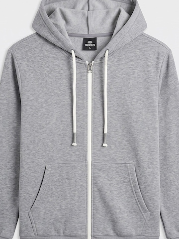 Tenue d'intérieur 'Dreiteiliges Set' Tommy Life en gris : devant