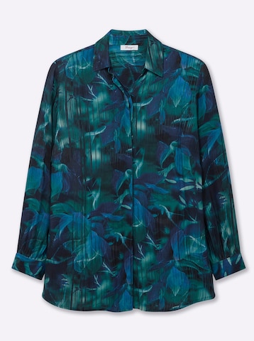 SHEEGO Блуза в синьо