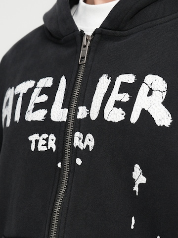 Atelier de roupa Sweat jacket in Black