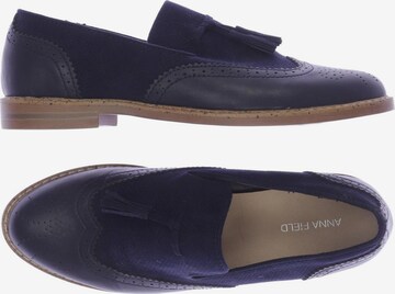 Anna Field Flats & Loafers in 40 in Blue: front