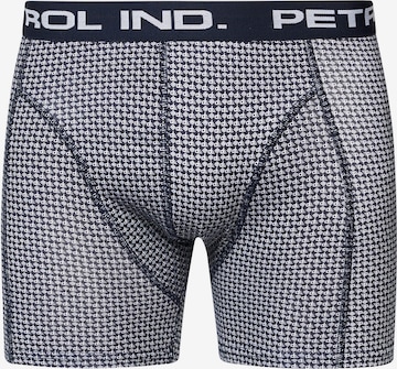 Boxers Petrol Industries en bleu : devant