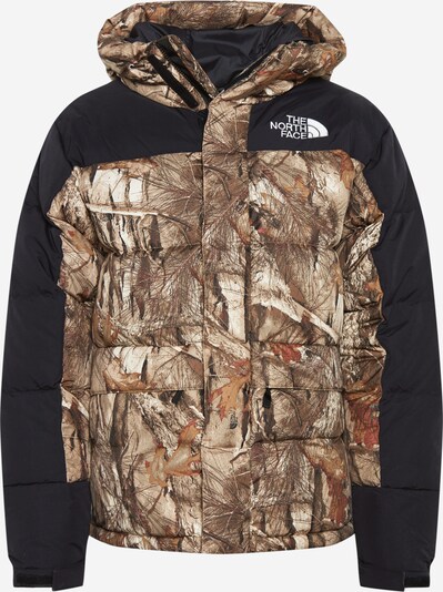 THE NORTH FACE Jacke in beige / braun / dunkelbraun / schwarz / weiß, Produktansicht