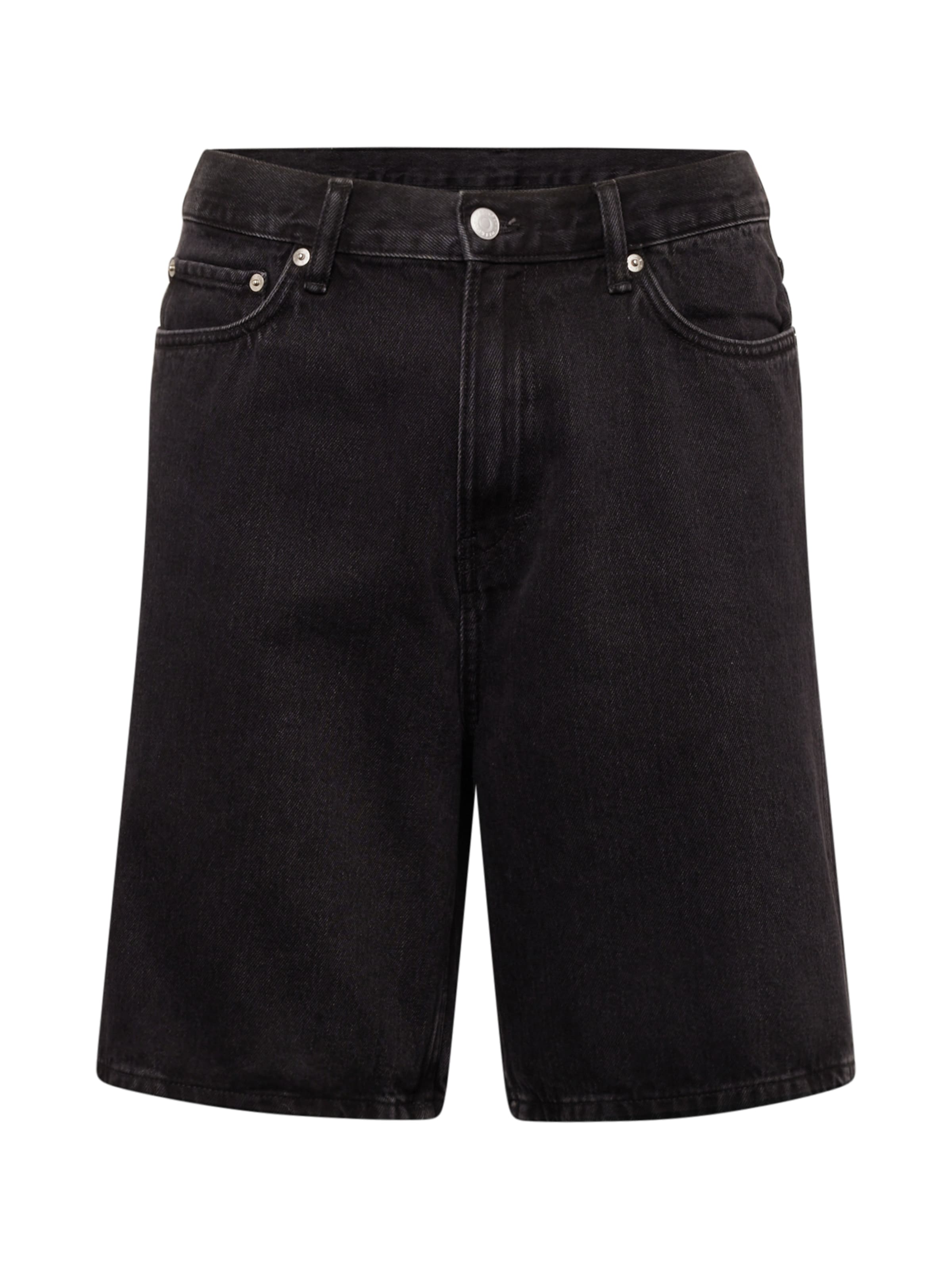 WEEKDAY Loose fit Jeans 'Galaxy' in Black: front