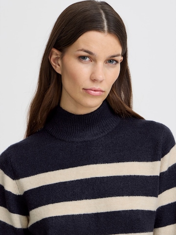 ICHI Sweater 'IH EDEEN' in Blue