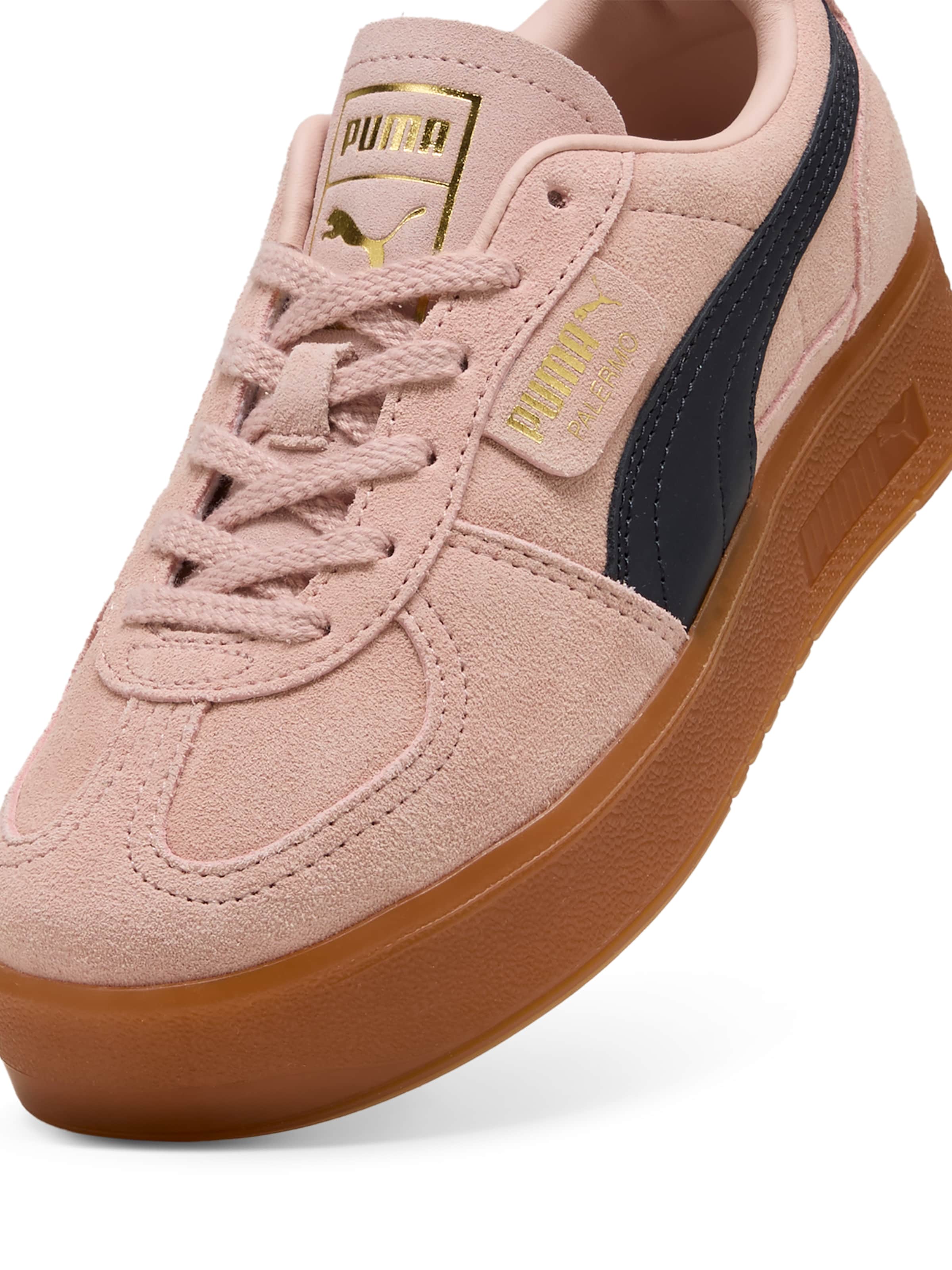 PUMA Rövid szárú sportcipők 'Palermo Elevata' - rózsaszín