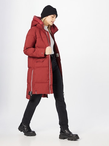 khujo Winter Coat 'Aniva' in Red