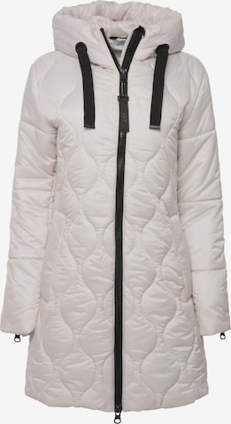 LAURASØN Between-Season Jacket in White: front