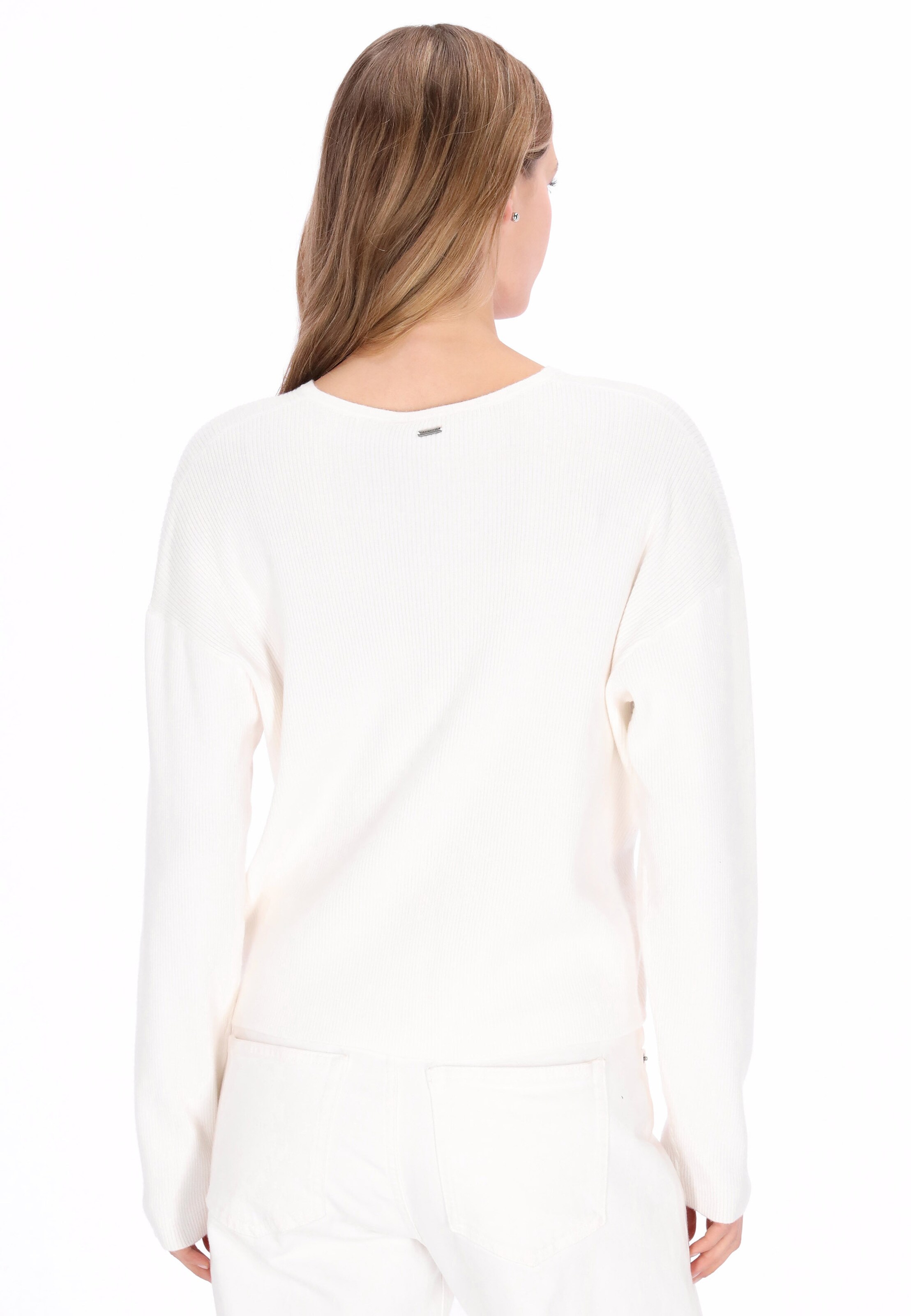 Pull-over 'Vintage' DreiMaster Vintage en blanc