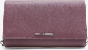 Karl Lagerfeld Small Leather Goods in One size in Purple: front