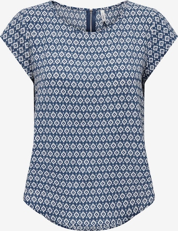 ONLY Blouse 'VIC' in Blauw: voorkant