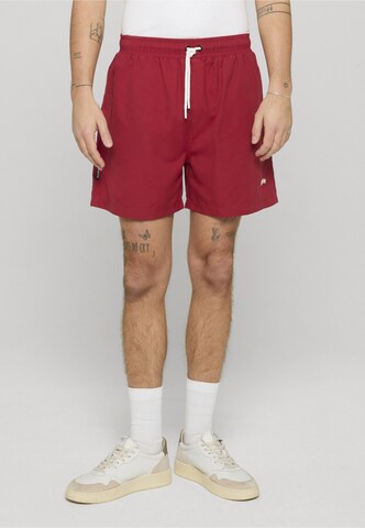 Shorts de bain Unfair Athletics en rouge : devant