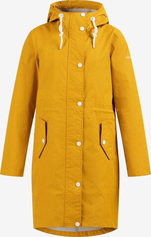 DreiMaster Maritim Weatherproof jacket in Yellow: front