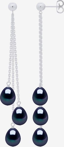 Ateliers Saint Germain - Brincos 'BAUMONT' em preto: frente