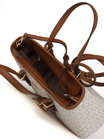 Michael Kors Handtas 'Jet' in Beige