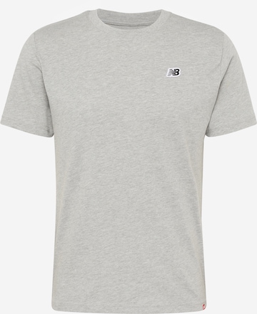 T-Shirt fonctionnel new balance en gris : devant