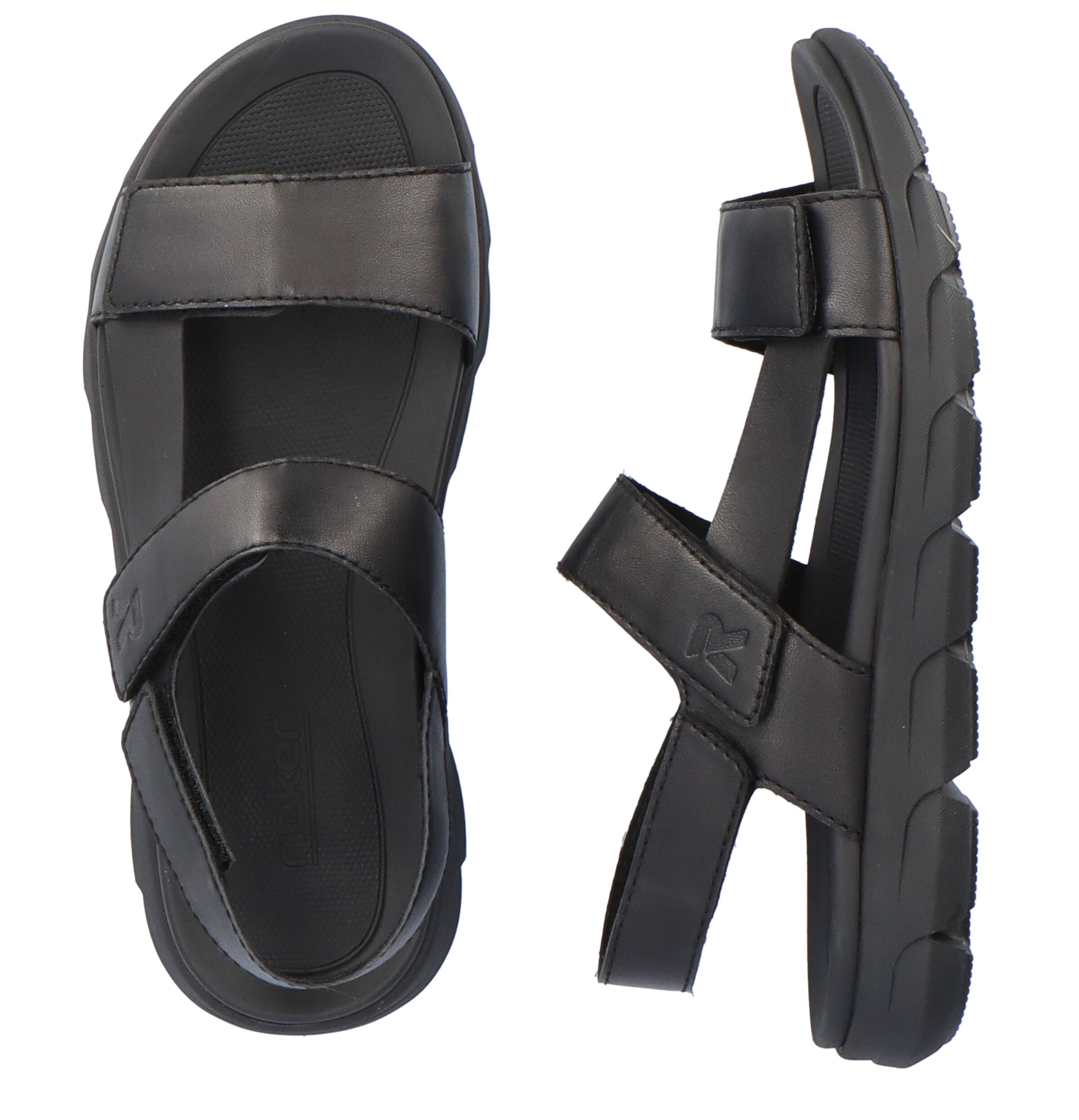 Sandales Rieker Sport en noir