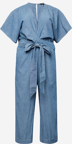 Lauren Ralph Lauren Plus Jumpsuit 'LIGIANA' in Blau: predná strana