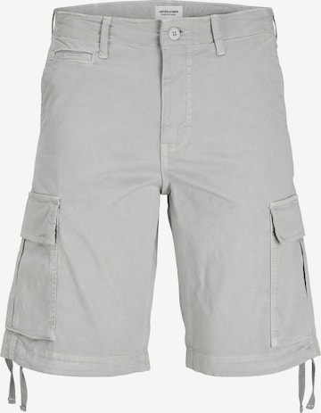 JACK & JONES - Pantalón cargo en gris: frente