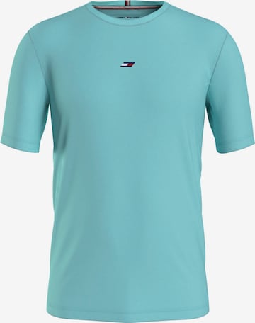 Tommy Hilfiger Sport Shirt 'Essentails' in Blau: front