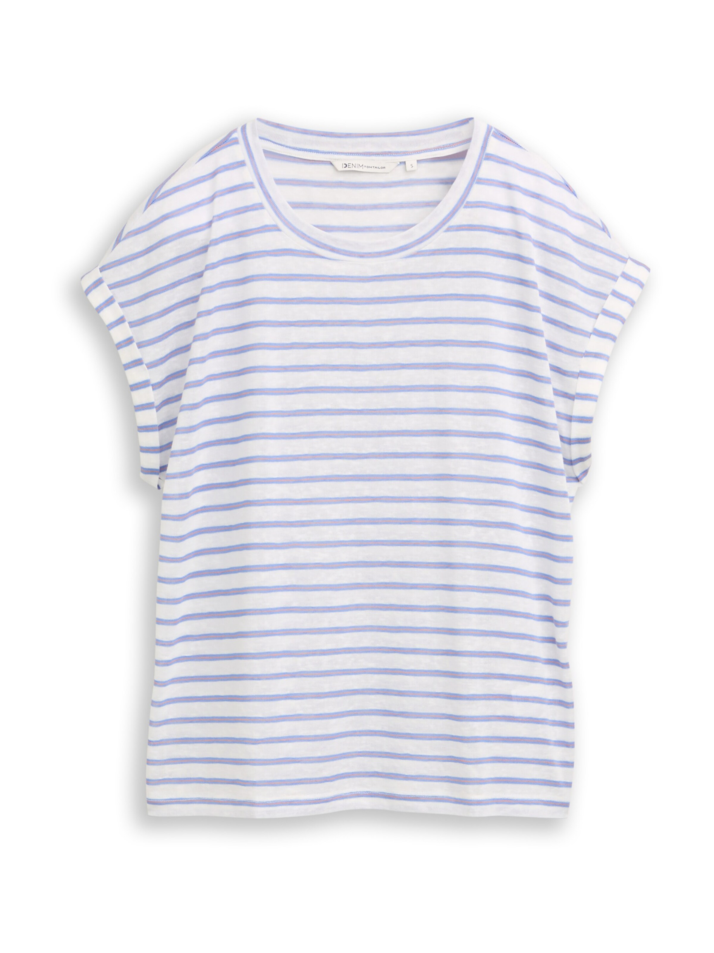 TOM TAILOR DENIM Shirt in White: front