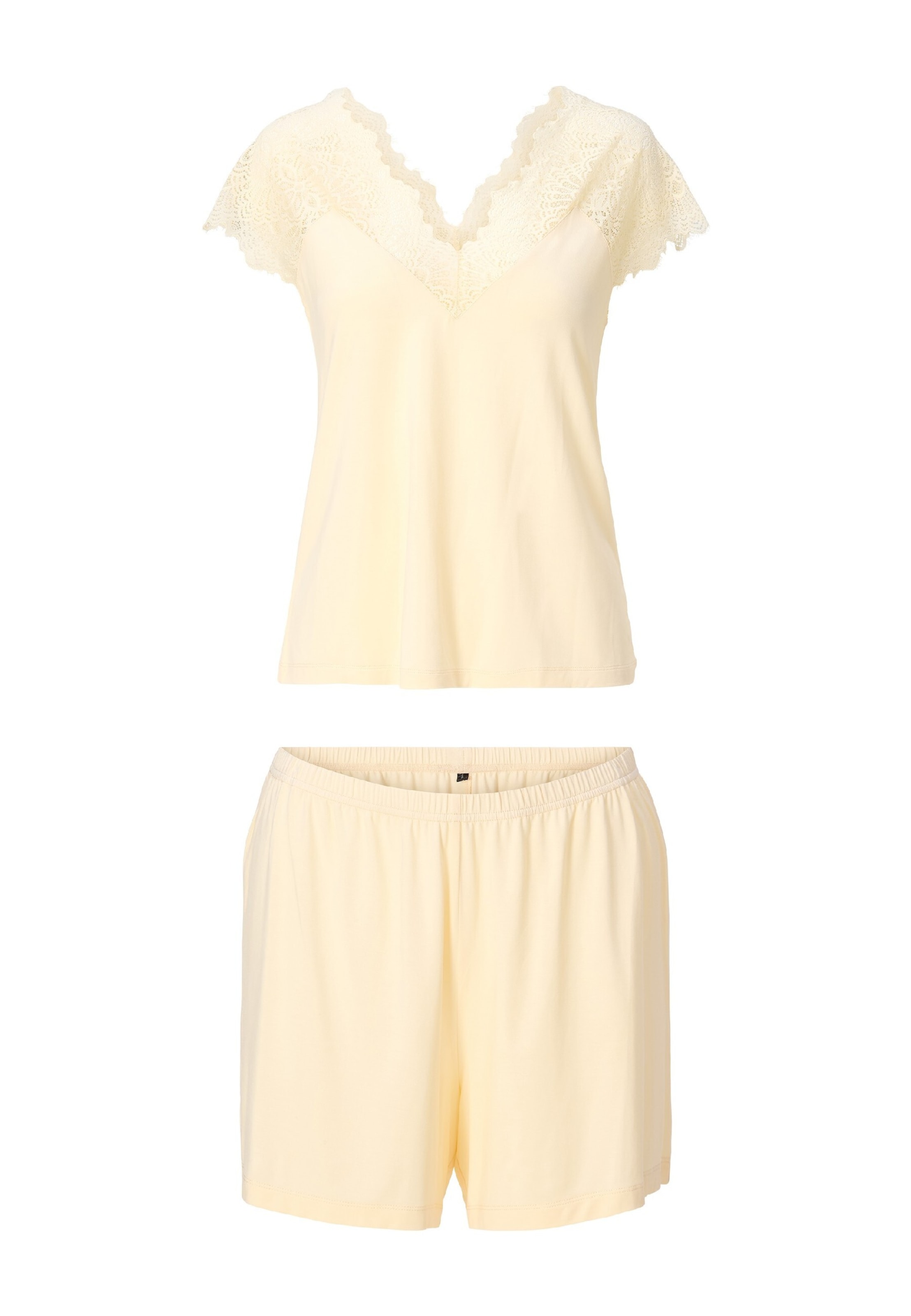 Pigiama di LingaDore in beige: frontale