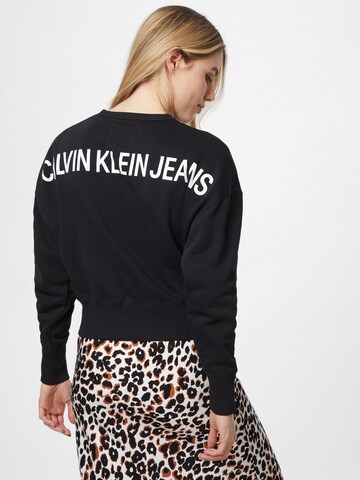 Calvin Klein Jeans Collegepaita värissä musta