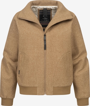 Veste mi-saison 'Toscia' Ragwear en marron : devant