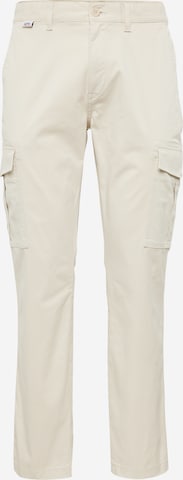 Tommy Jeans - regular Pantalón cargo 'AUSTIN' en beige: frente