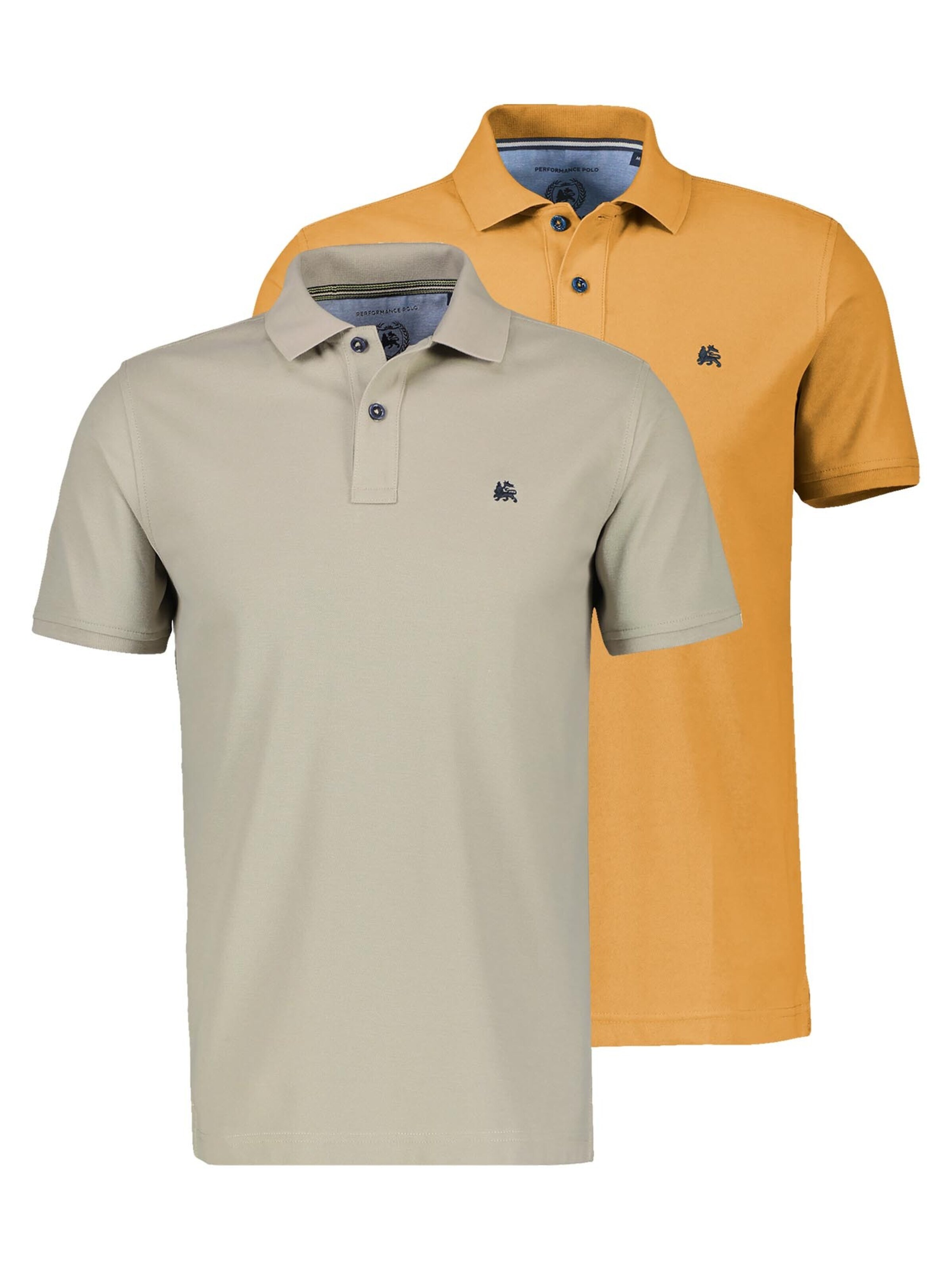 LERROS Shirt 'Basic' in Beige: front