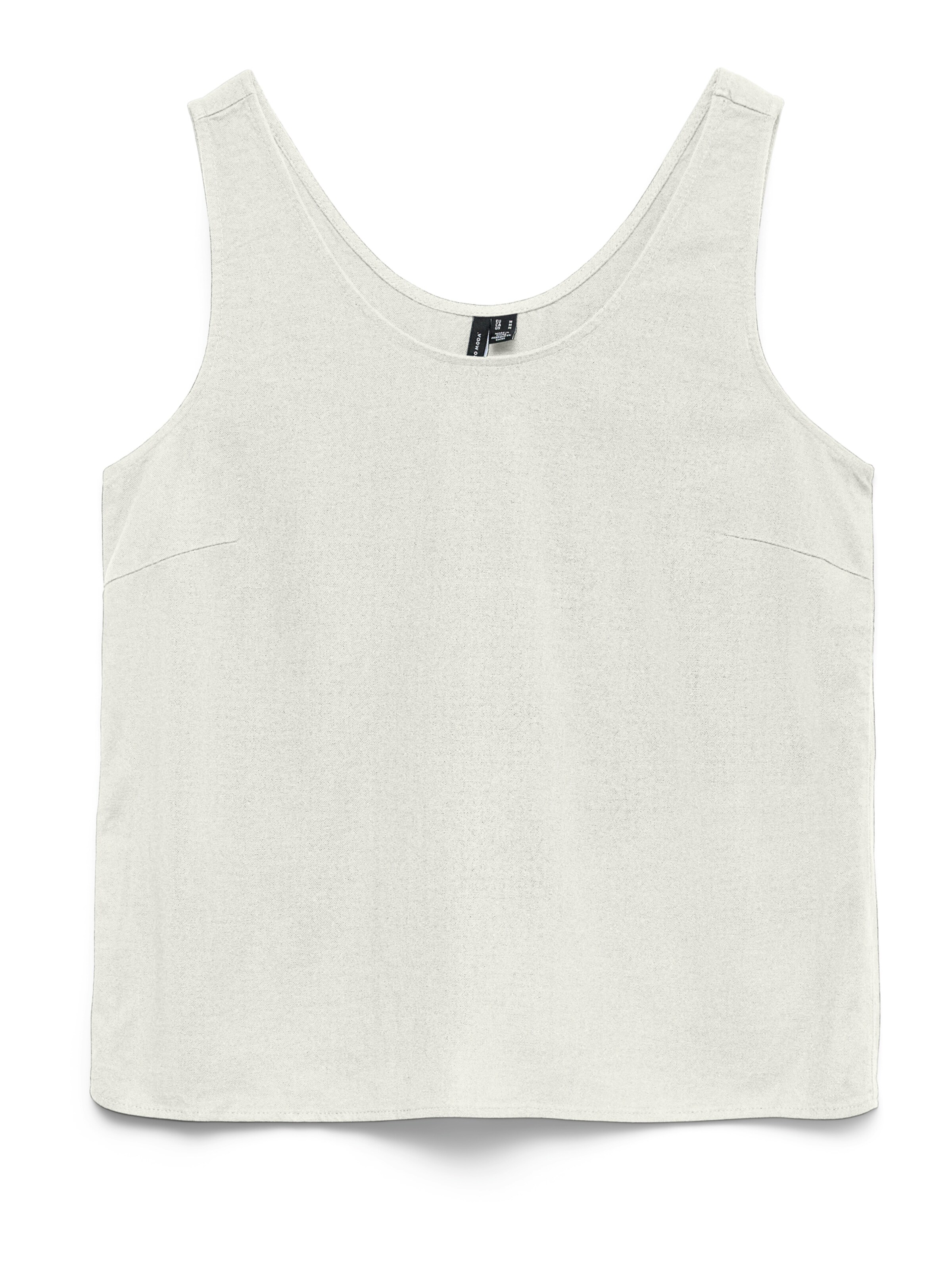 VERO MODA Top 'VMMYMILO' in Wit: voorkant