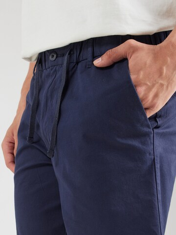 JACK & JONES Loose fit Chino trousers 'JPSTJAIDEN' in Blue