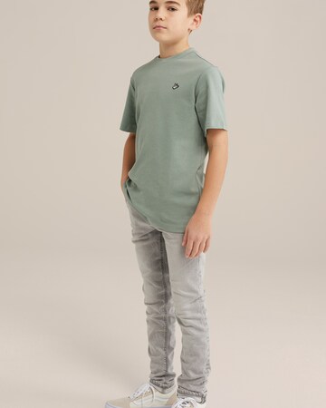 WE Fashion Slim fit Jeans in Grey