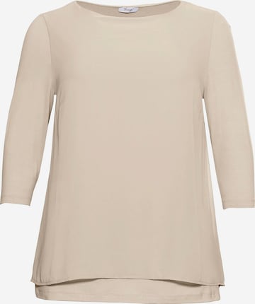 SHEEGO Bluse i beige: forside