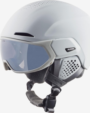 Alpina Helmet in White: front