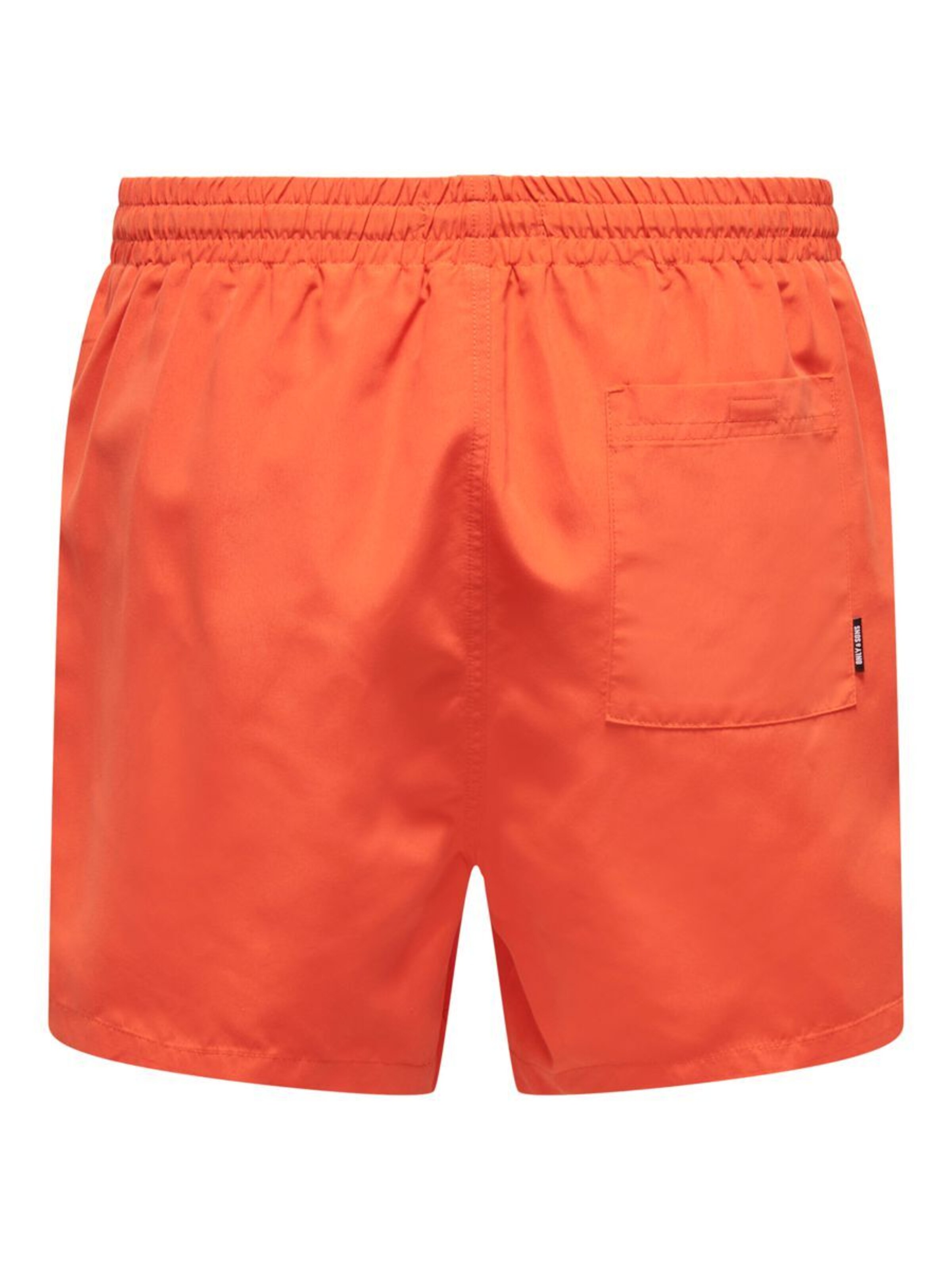 Pantaloncini da bagno 'Ted' di Only & Sons in arancione