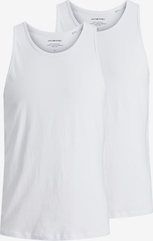 T-Shirt JACK & JONES en blanc : devant