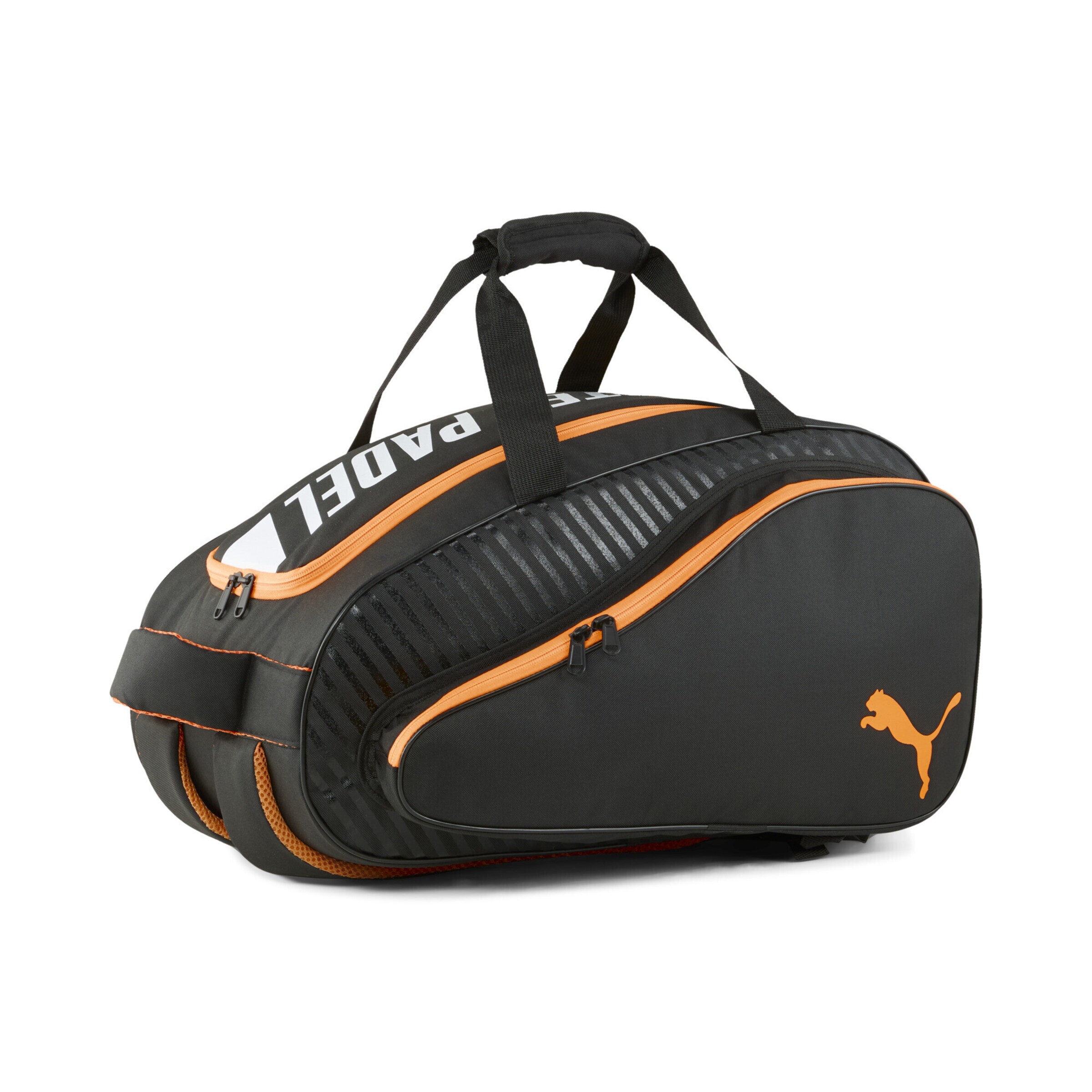 PUMA Sac de sport 'Nova Elite' en orange / noir / blanc, Vue avec produit