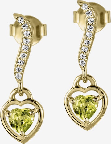 Jacques Lemans Earrings in Green: front