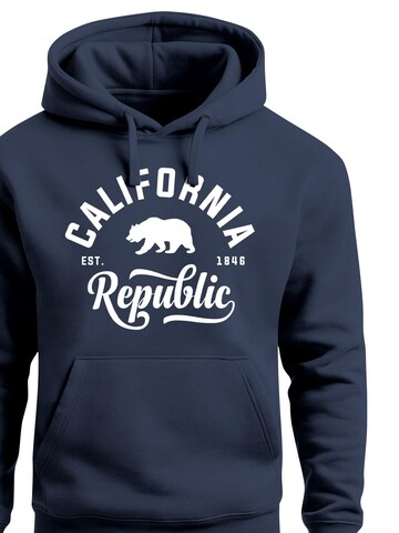 Neverless Sweatshirt 'California' in Blue