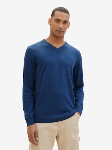 TOM TAILOR Pullover in Blau: predná strana