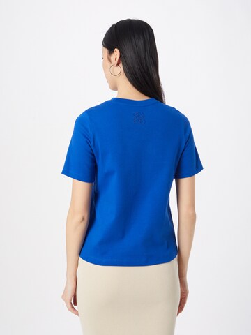 s.Oliver BLACK LABEL T-Shirt in Blau