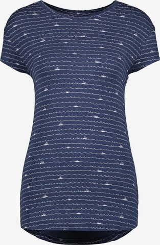 Alife and Kickin Shirt 'MimmyAK' in Blau: predná strana