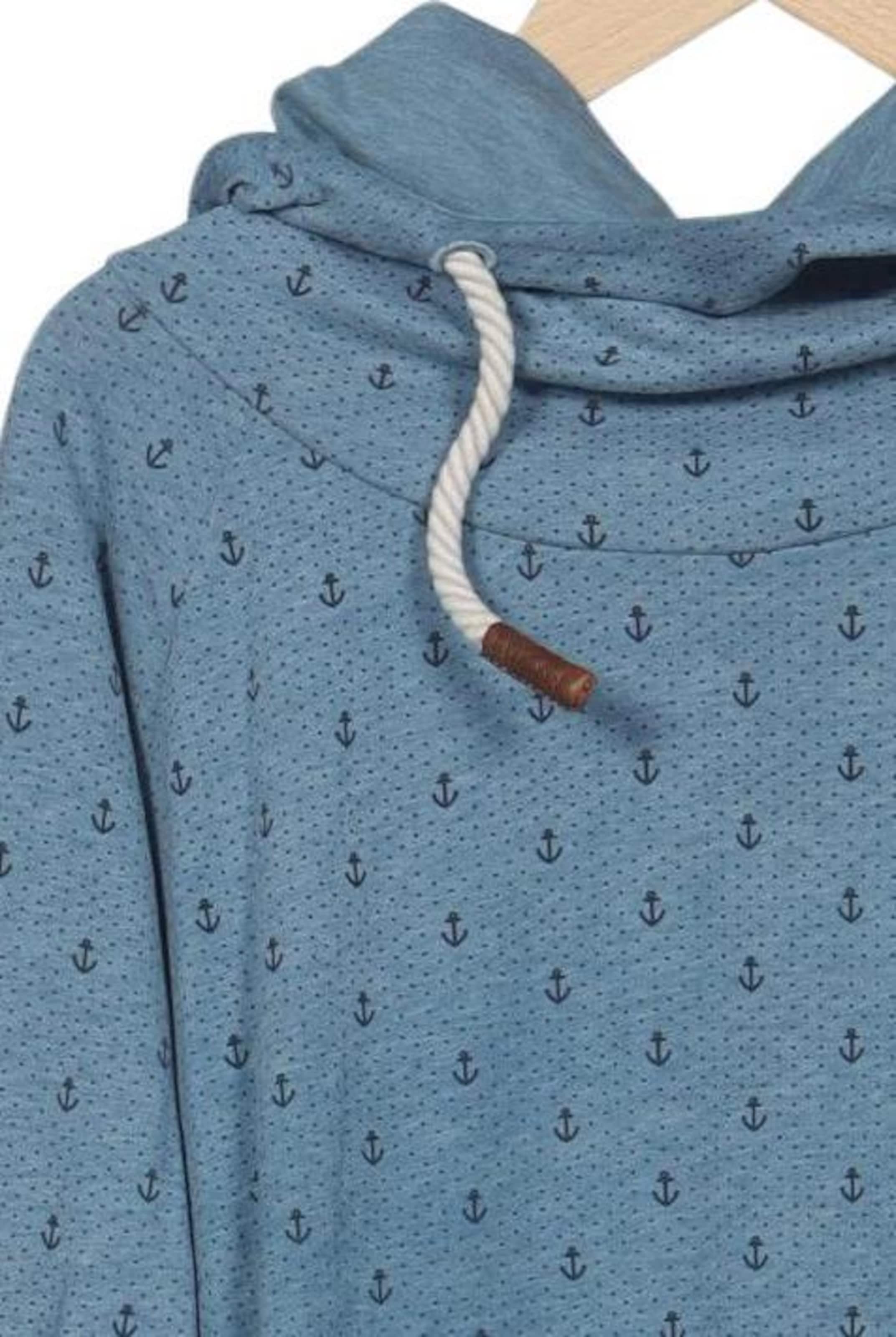 naketano Sweatshirt & Zip-Up Hoodie in L in Blue