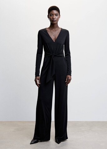 MANGO Jumpsuit in Schwarz: predná strana