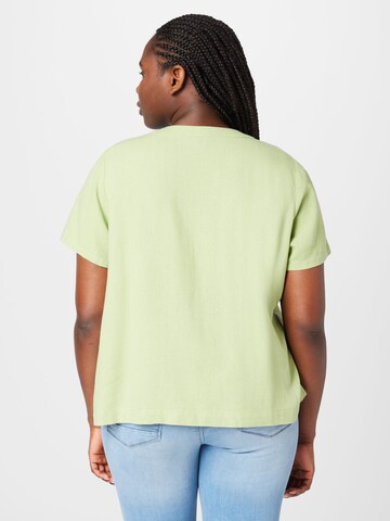 Vero Moda Curve Μπλουζάκι 'Mymilo' σε πράσινο