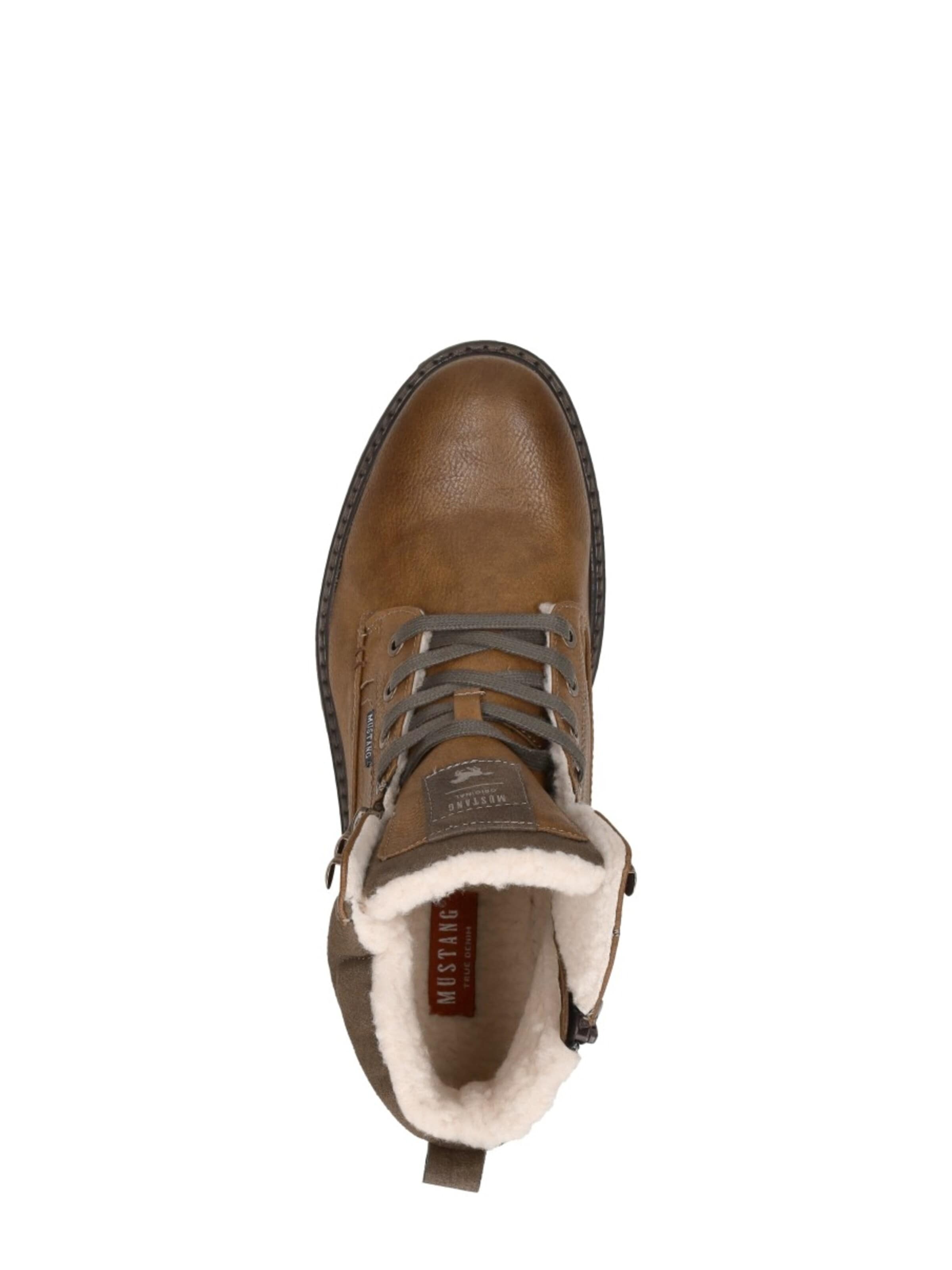 Bottes à lacets 'Heren veterschoenen' MUSTANG en marron