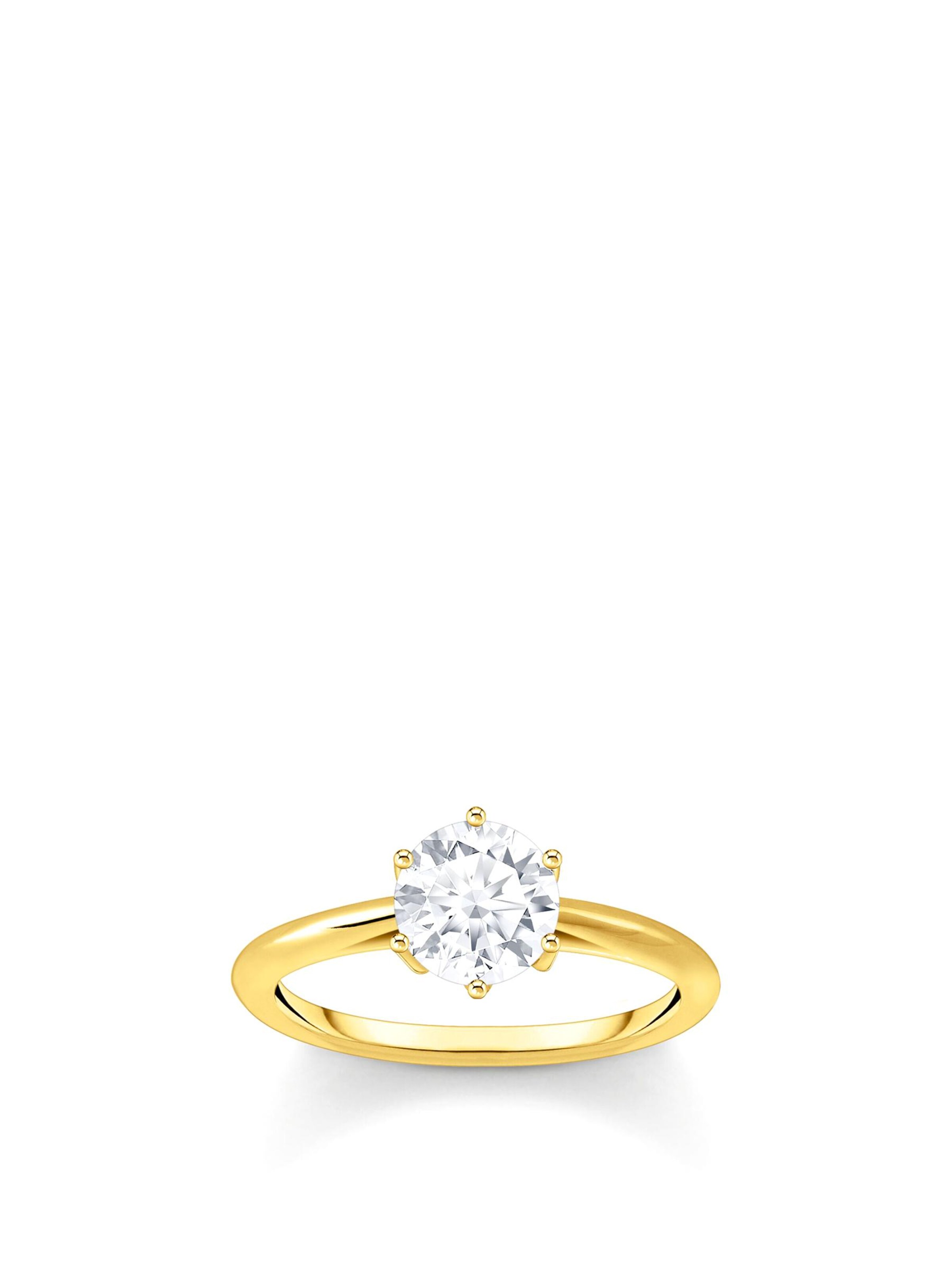 Thomas Sabo Ring in White: front