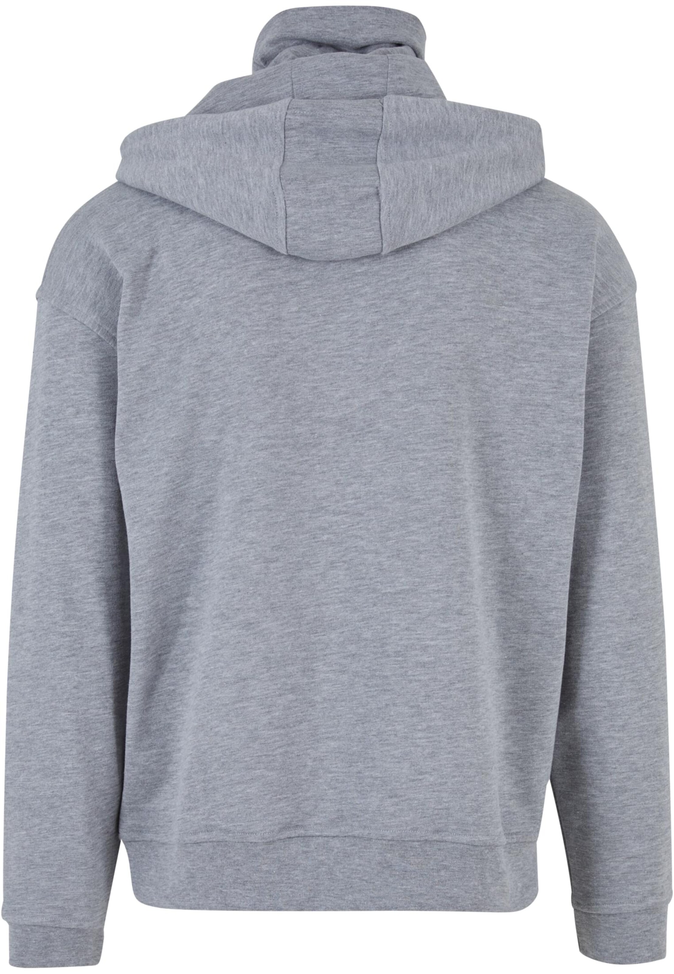 DEF - Sweatshirt 'Hendrik' em cinzento