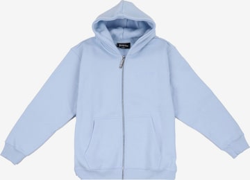 Giacca di felpa di Dropsize in blu: frontale