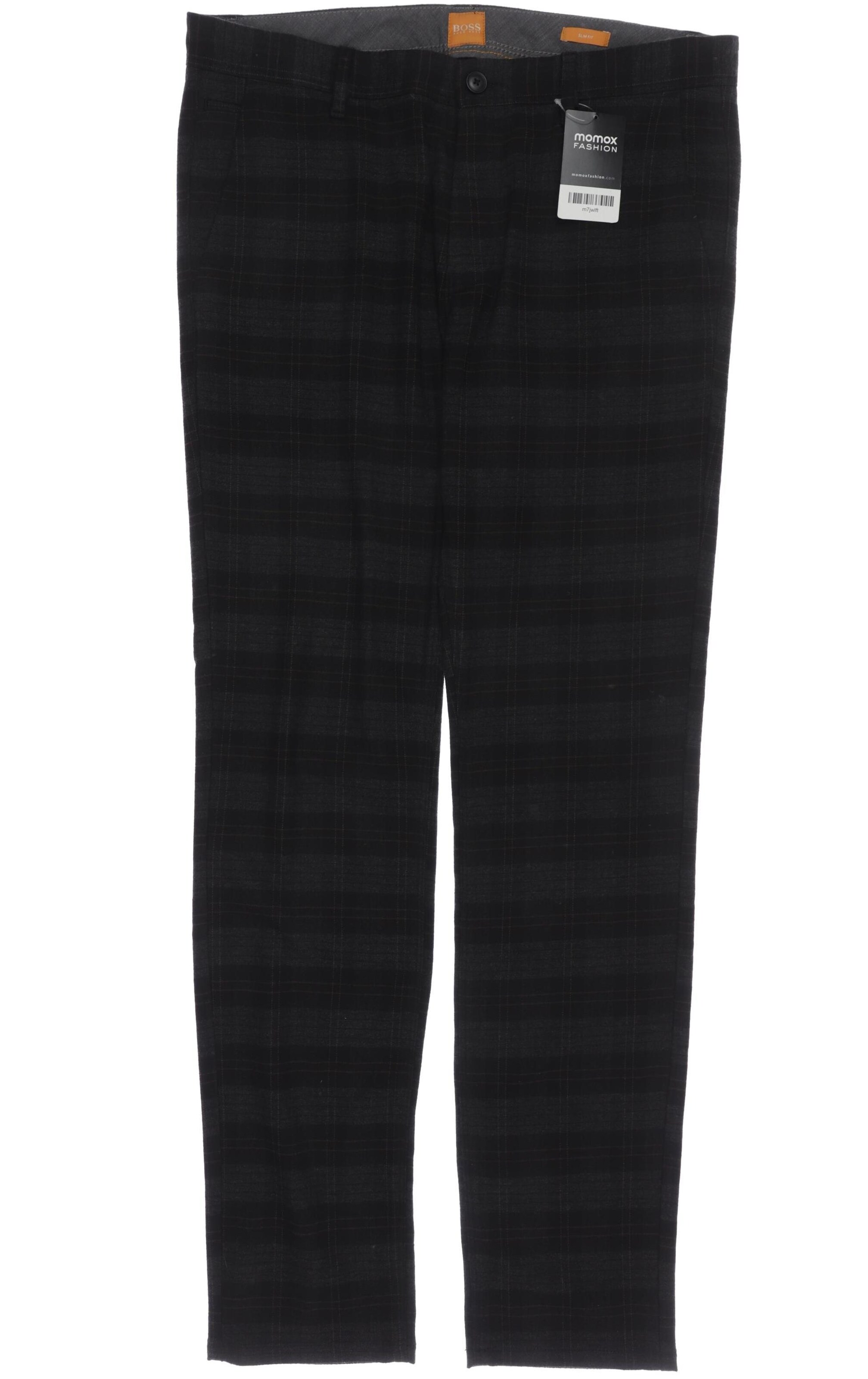 BOSS Orange Pants in 35 in Grey: front